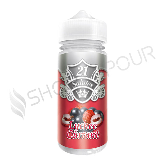 Lychee Currant 100ml Shortfill E-Liquid by 21 Salutes