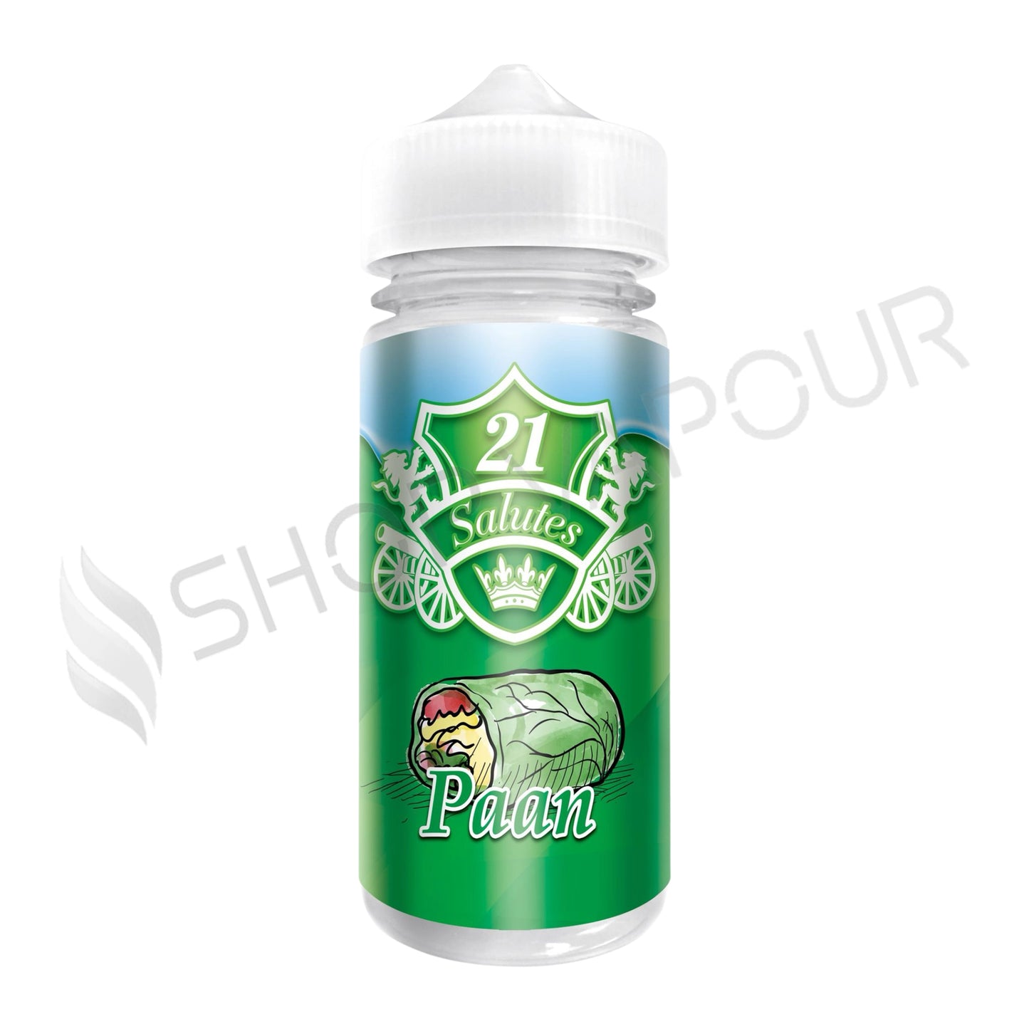 Paan 100ml Shortfill E-Liquid by 21 Salutes