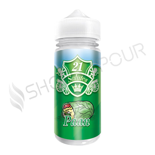Paan 100ml Shortfill E-Liquid by 21 Salutes