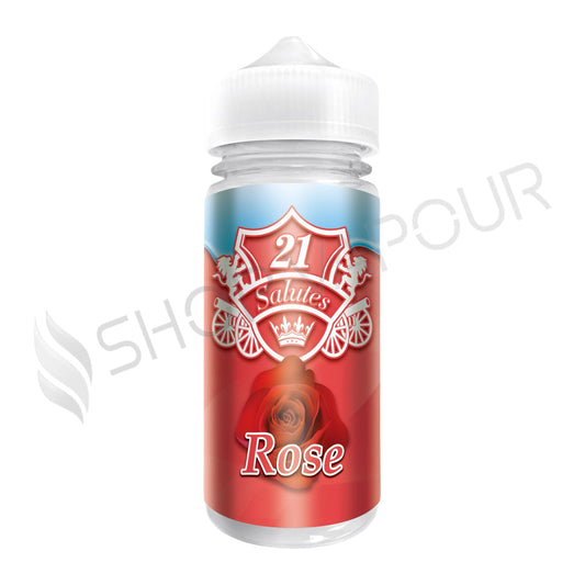 Rose 100ml Shortfill E-Liquid by 21 Salutes