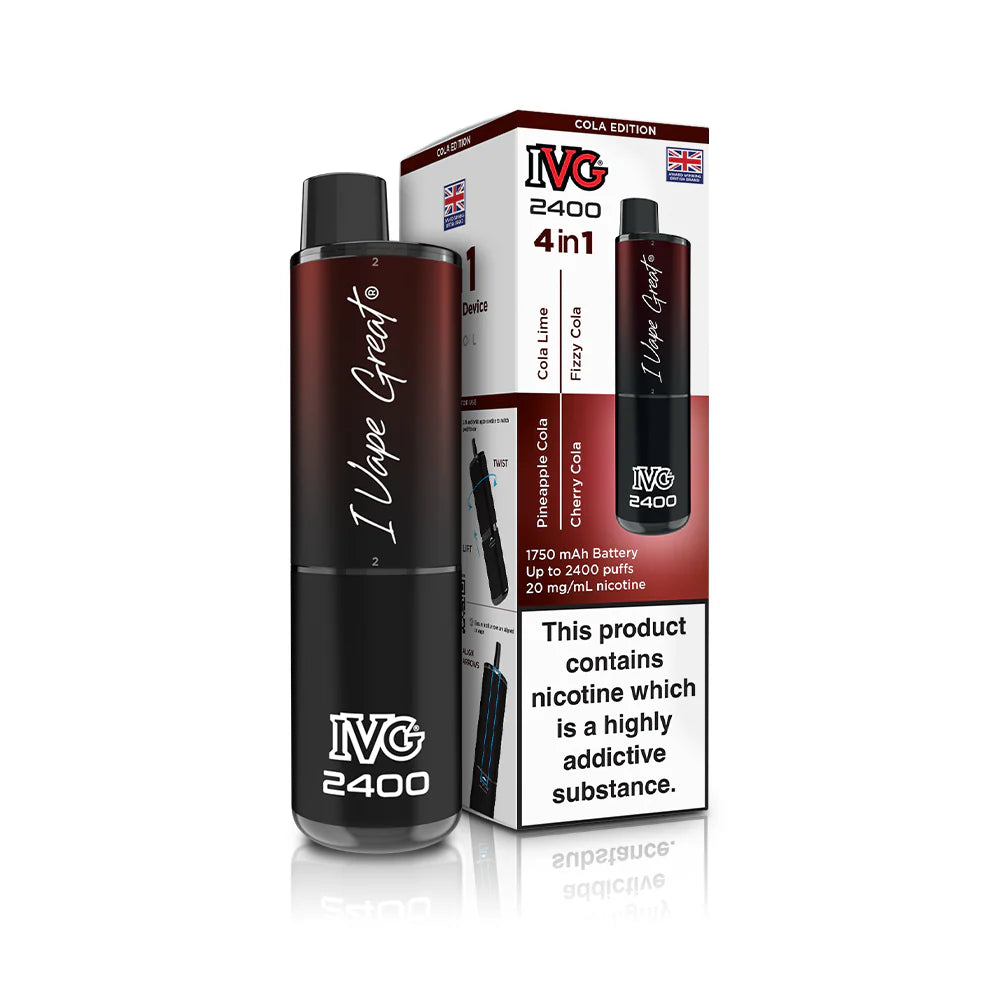Cola Edition IVG 2400 Prefilled Pod Kit