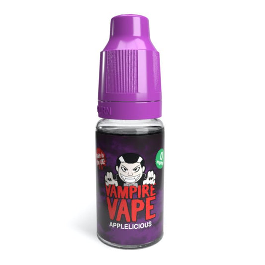 Applelicious 10ml E-Liquid by Vampire Vape - Shop Vapour