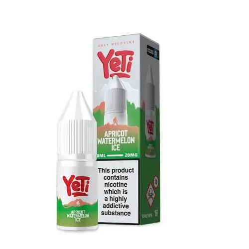 Apricot Watermelon Ice Nic Salt E-Liquid by Yeti - Shop Vapour