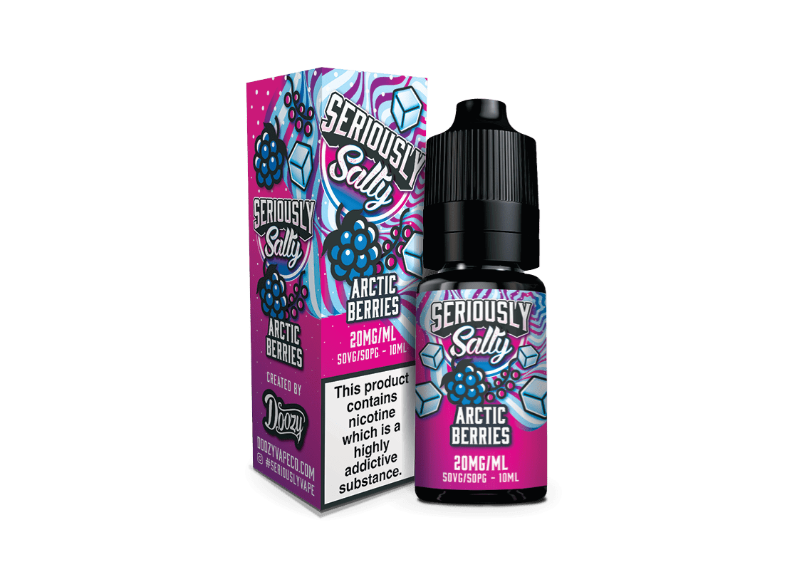 Arctic Berries Nic Salt E-liquid by Seriously Salty - Shop Vapour