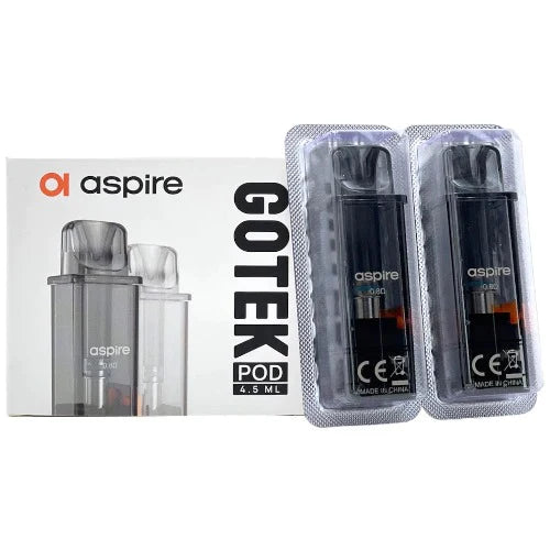 Aspire Gotek X 4.5ml Replacement Pods - Shop Vapour