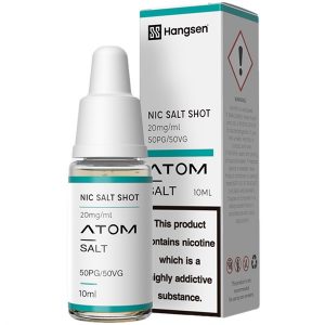 Atom Nic Salt Shot 10ml E-Liquid by Hangsen - Shop Vapour