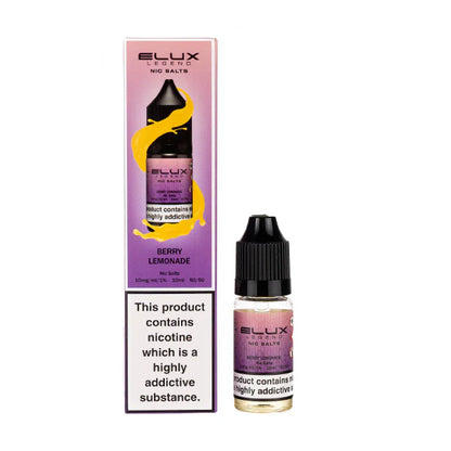 Elux Legend Nic Salt E-Liquid 20mg - Box of 10