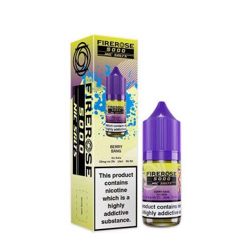 Berry Bang Nic Salt E-Liquid by Elux Firerose 5000 - Shop Vapour