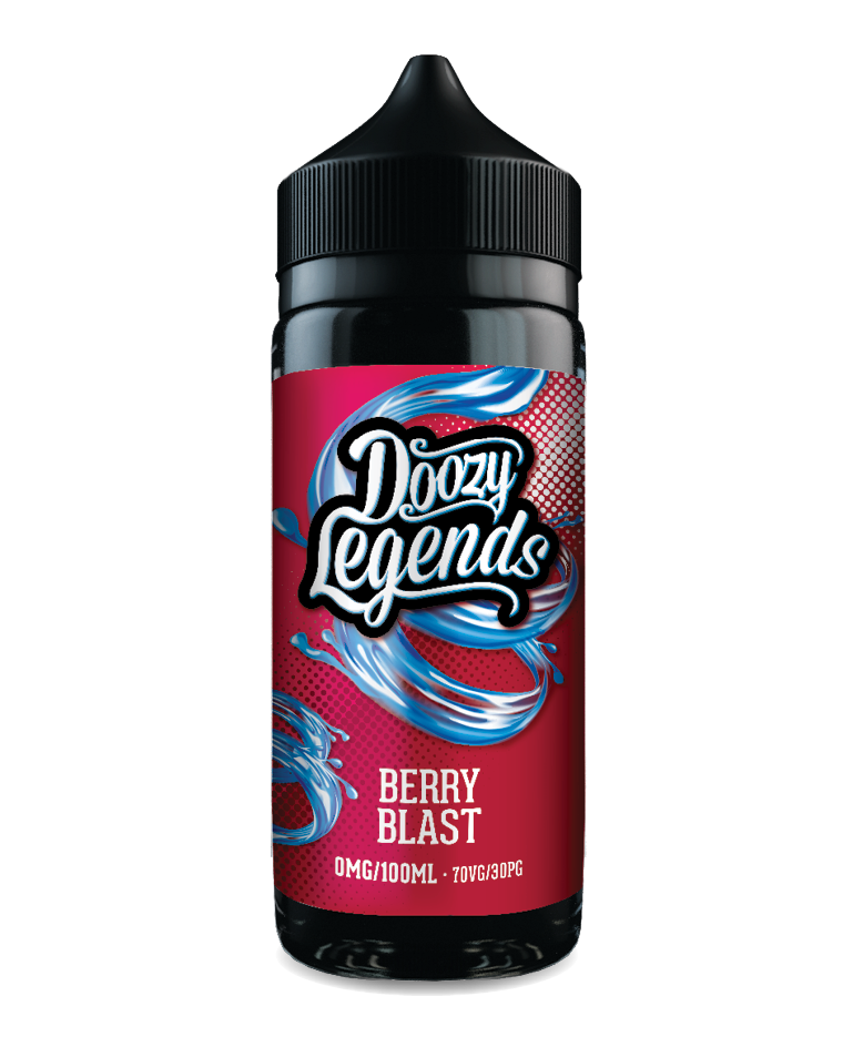 Berry Blast 100ml Shortfill E-Liquid by Doozy Legends - Shop Vapour