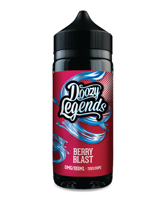 Berry Blast 100ml Shortfill E-Liquid by Doozy Legends - Shop Vapour