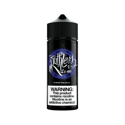 Berry Drank Vape Juice 100ml Shortfill E-Liquid by Ruthless - Shop Vapour