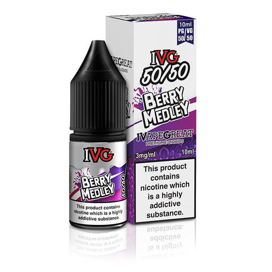 Berry Medley 10ml E-Liquid by IVG 50/50 - Shop Vapour