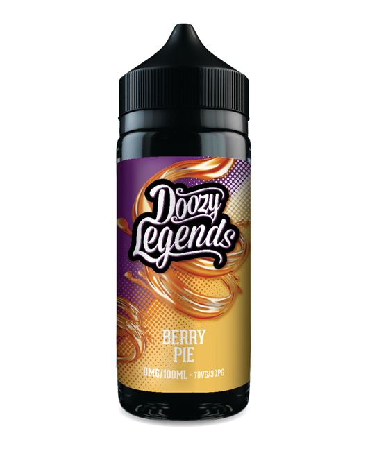 Berry Pie 100ml Shortfill E-Liquid by Doozy Legends - Shop Vapour