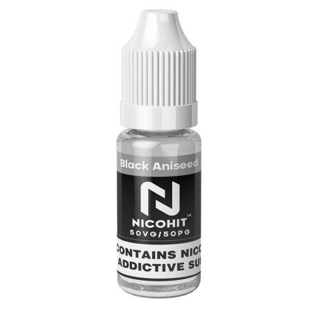 Black Aniseed (Jack Black) 10ml 50/50 E-Liquid by Nicohit - Shop Vapour
