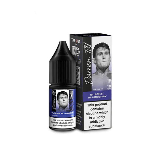Black & Blueberry Nic Salt E-Liquid by IVG Darren Till - Shop Vapour