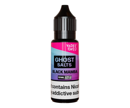 Black Mamba Nic Salt E-Liquid by Vapes Bars Ghost Salts - Shop Vapour