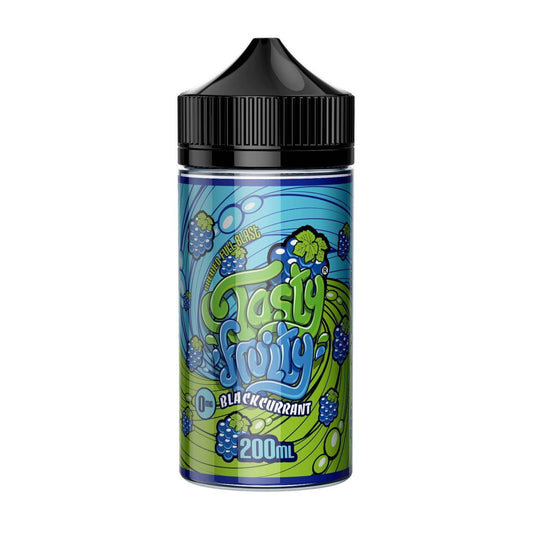 Blackcurrant 200ml Shortfill E-Liquid by Tasty Fruity - Shop Vapour