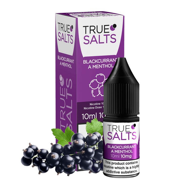Blackcurrant A Menthol 10ml Nic Salt E-Liquid by IVG True Salts - Shop Vapour