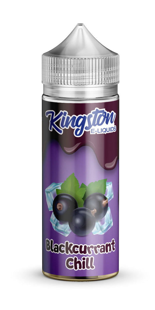 Blackcurrant Chill 100ml Shortfill E-Liquid by Kingston 50/50 - Shop Vapour