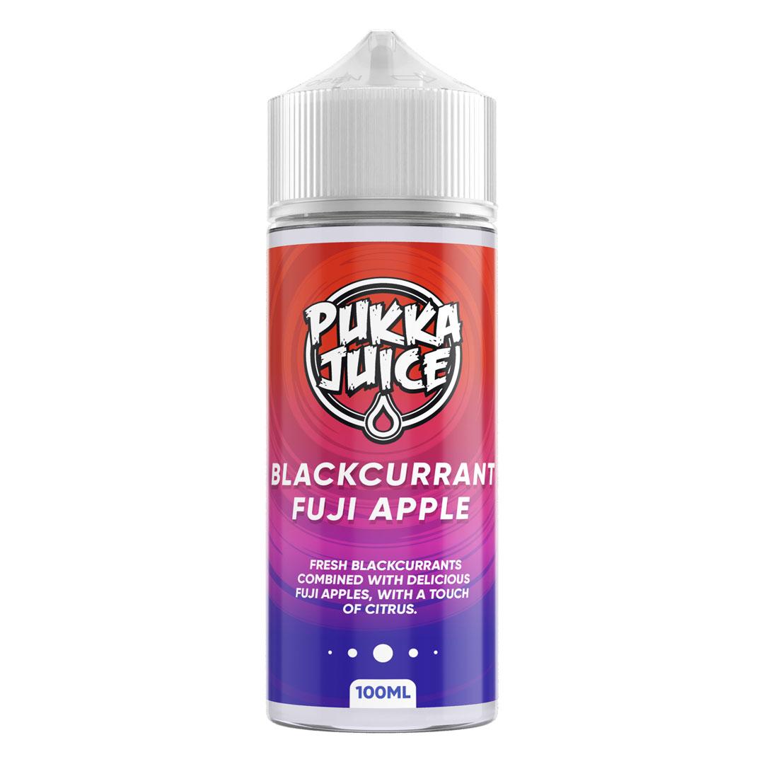 Blackcurrant Fuji Apple Shortfill E-Liquid by Pukka Juice - Shop Vapour