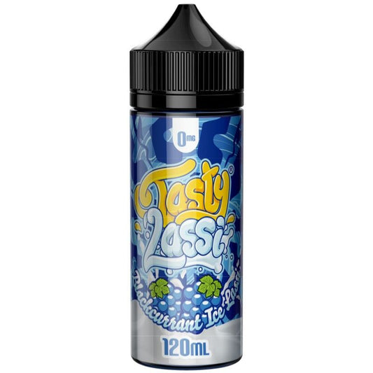 Blackcurrant Ice Lassi 100ml Shortfill E-Liquid by Tasty Lassi - Shop Vapour
