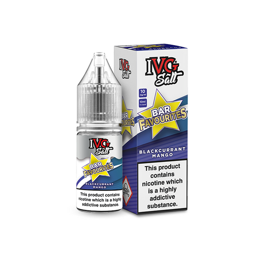 Blackcurrant Mango Nic Salt E-Liquid by IVG Bar Favourites - Shop Vapour
