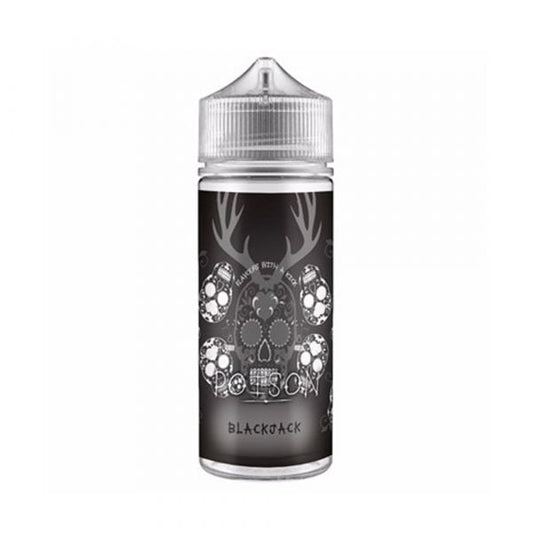Blackjack 100ml Shortfill E-Liquid by Poison - Shop Vapour