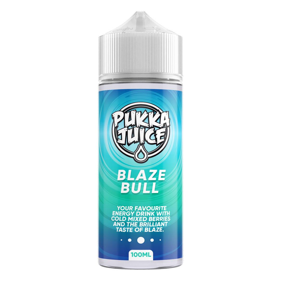 Blaze Bull 100ml Shortfill E-Liquid by Pukka Juice - Shop Vapour