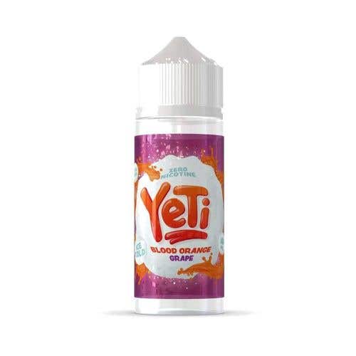 Blood Orange Grape Shortfill E-Liquid by YeTi Ice 100ml - Shop Vapour