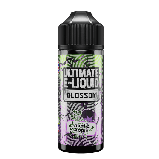 Blossom Acai & Apple 100ml Shortfill E-liquid by Ultimate Juice - Shop Vapour