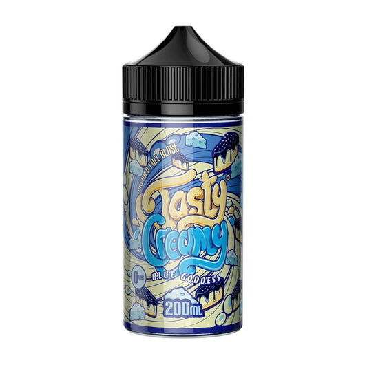 Blue Goddess 200ml Shortfill E-Liquid by Tasty Creamy - Shop Vapour