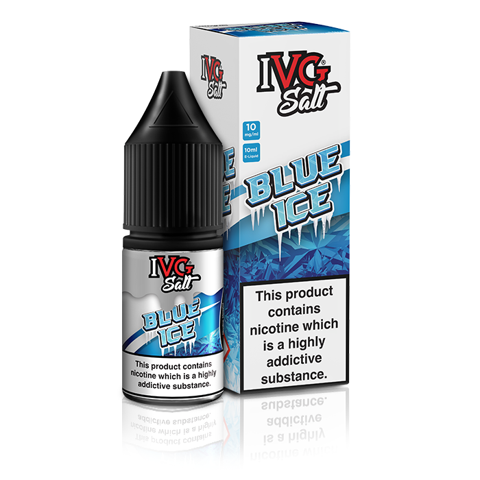 Blue Ice Nic Salt E-Liquid by IVG Salts - Shop Vapour