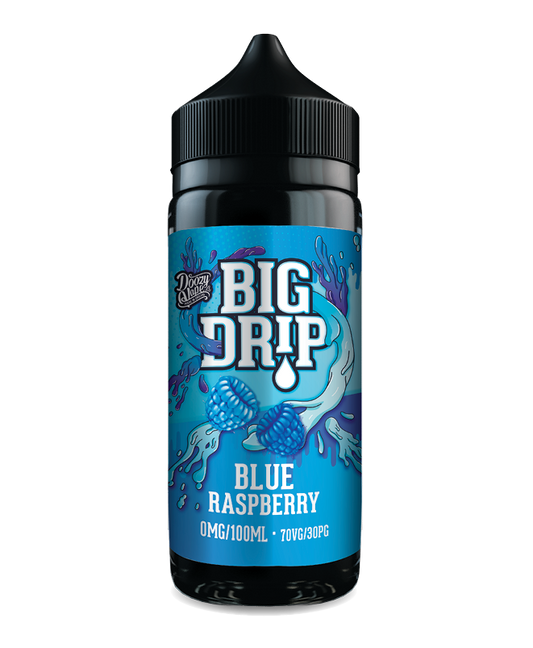Blue Raspberry E-Liquid 100ml Shortfill E-Liquid by Big Drip - Shop Vapour