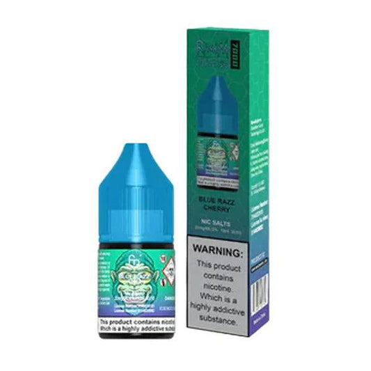 Blue Razz Cherry Nic Salt E-Liquid by RandM 7000 - Shop Vapour