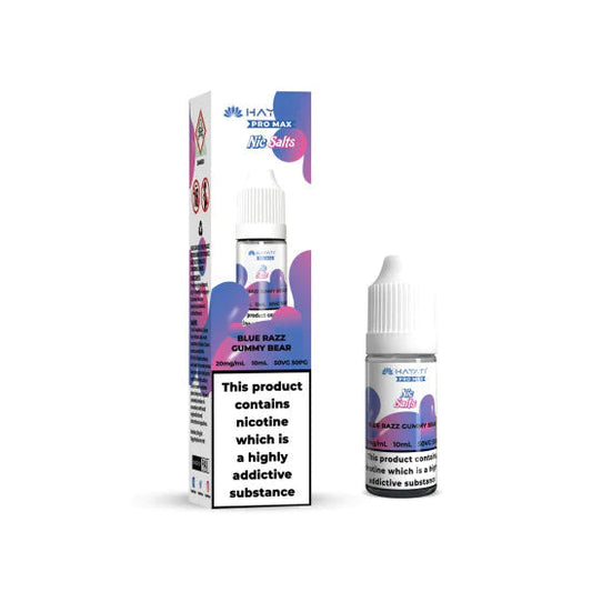 Blue Razz Gummy Bear Nic Salt E-Liquid by Hayati Pro Max - Shop Vapour