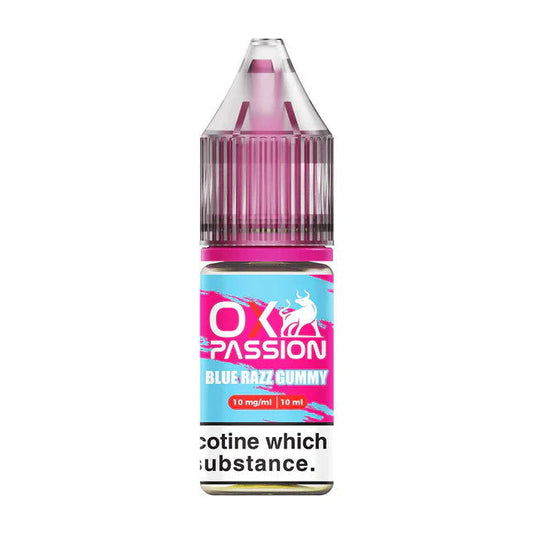 Blue Razz Gummy OX Passion E-Liquid by Oxva - Shop Vapour