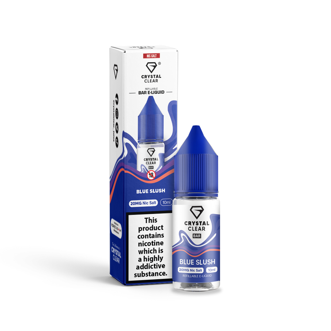 Blue Slush Bar Salts Nic Salt by Crystal Clear - Shop Vapour