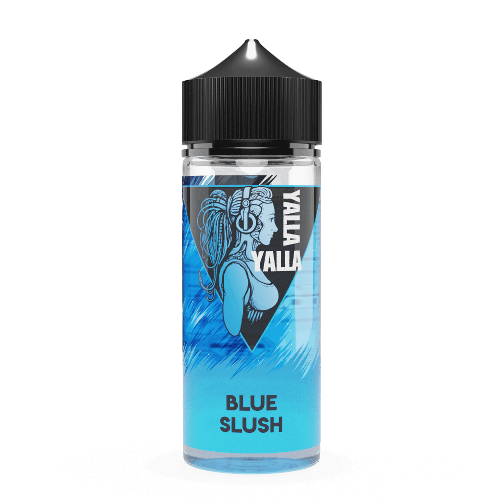 Blue Slush Shortfll E-Liquid by Yalla Yalla - Shop Vapour