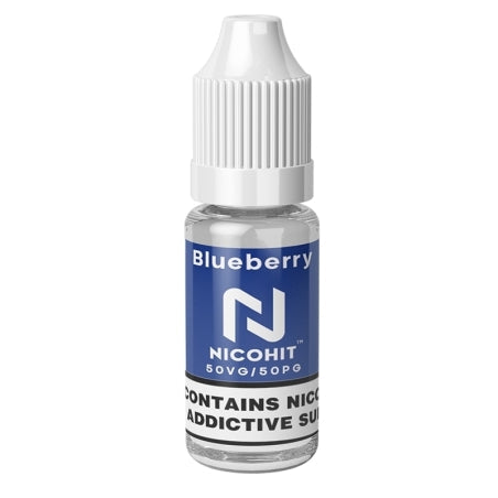 Blueberry 10ml 50/50 E-Liquid by Nicohit - Shop Vapour