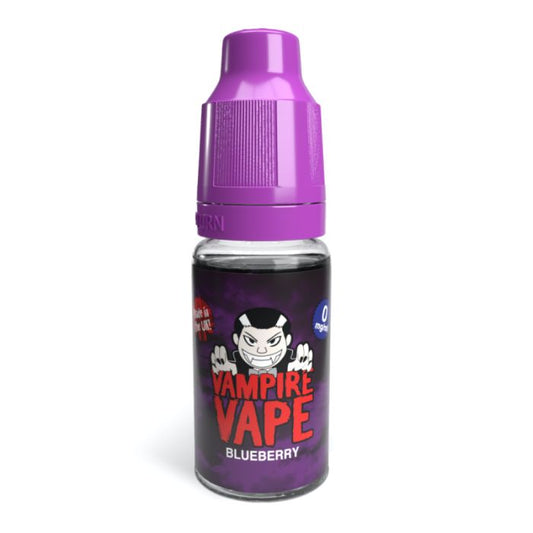 Blueberry 10ml E-Liquid by Vampire Vape - Shop Vapour