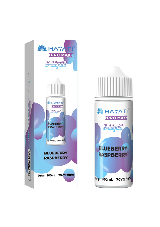 Hayati Pro Max - Blueberry Raspberry 100ml E-liquid