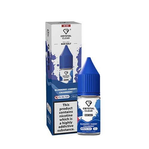 Blueberry Cherry Cranberry Bar Salts Nic Salt by Crystal Clear - Shop Vapour
