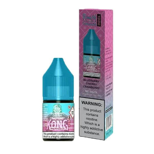 Blueberry Cherry Cranberry Nic Salt E-Liquid by RandM 7000 - Shop Vapour