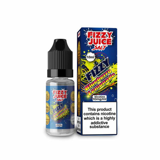 Blueberry Lemonade Nic Salt E-Liquid by Fizzy Juice - Shop Vapour