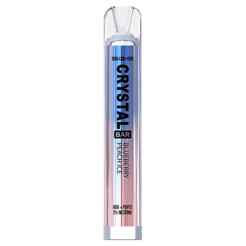 Blueberry Peach Ice SKE Crystal Bar 600 Disposable Vape - Shop Vapour