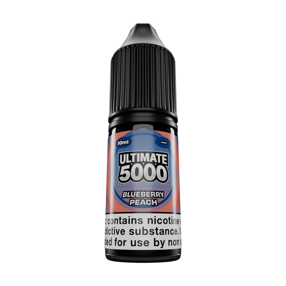 Blueberry Peach Nic Salt E-Liquid by Ultimate Bar 5000 - Shop Vapour