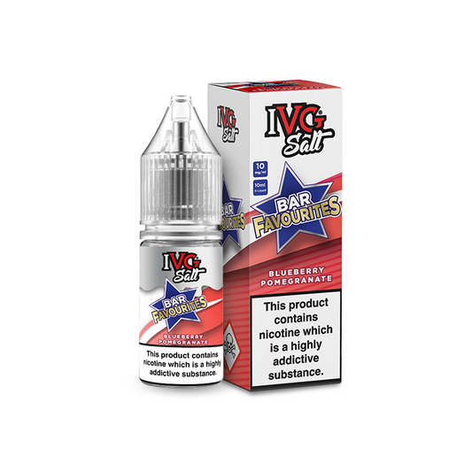 Blueberry Pomegranate Nic Salt E-Liquid by IVG Bar Favourites - Shop Vapour