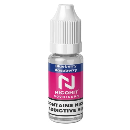 Blueberry Raspberry 10ml 50/50 E-Liquid by Nicohit - Shop Vapour