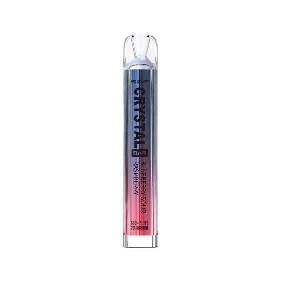 Blueberry Sour Raspberry SKE Crystal Bar 600 Disposable Vape - Shop Vapour