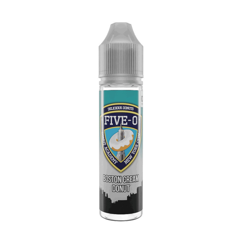 Boston Cream Donut 50ml Shortfill E-Liquid by Five-O - Shop Vapour